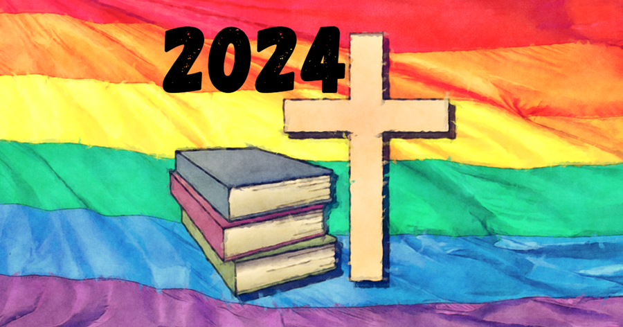 Rainbow cross books 2024 logo