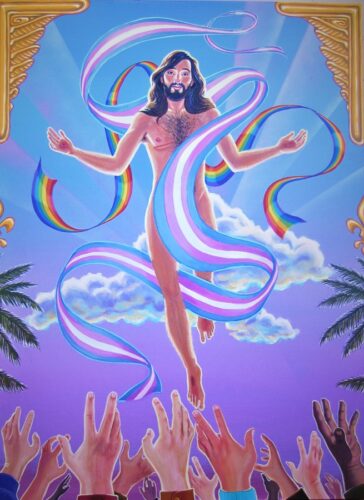 Ascension of the Queer Christ by Guy Whitworth