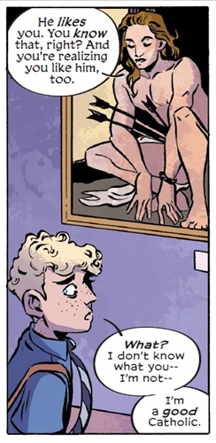 Sebastian from Hey Mary - He LIKES you