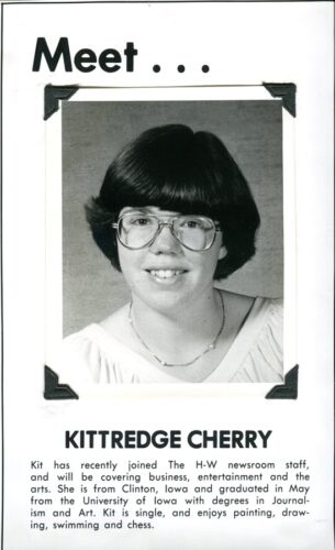 Meet Kitt Quincy Herald-Whig 1979