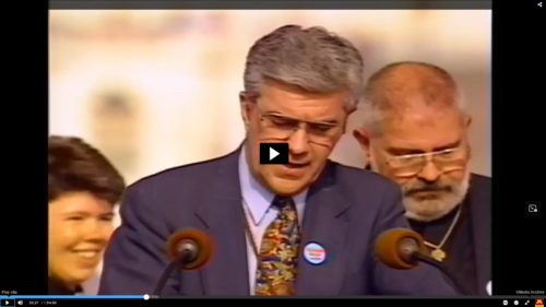 March on Washington onstage Troy Perry Kitt Cherry 